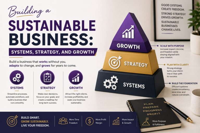 Building a Sustainable Business: Systems, Strategy, and Growth