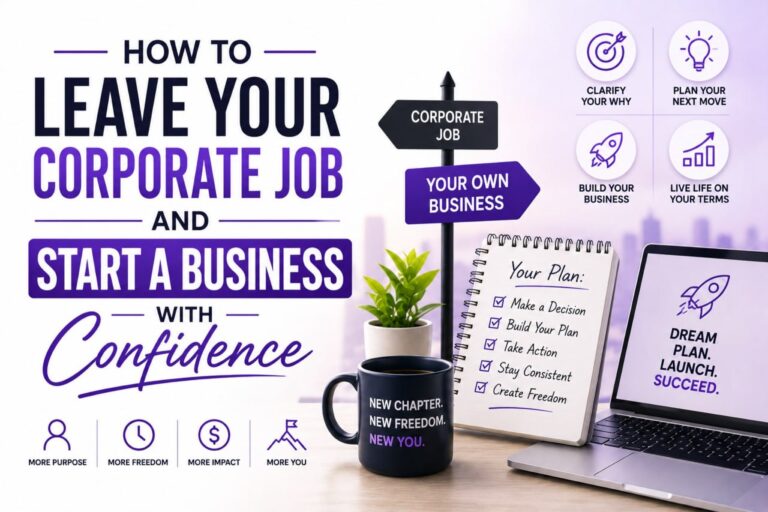 How to Leave Your Corporate Job and Start a Business You Love
