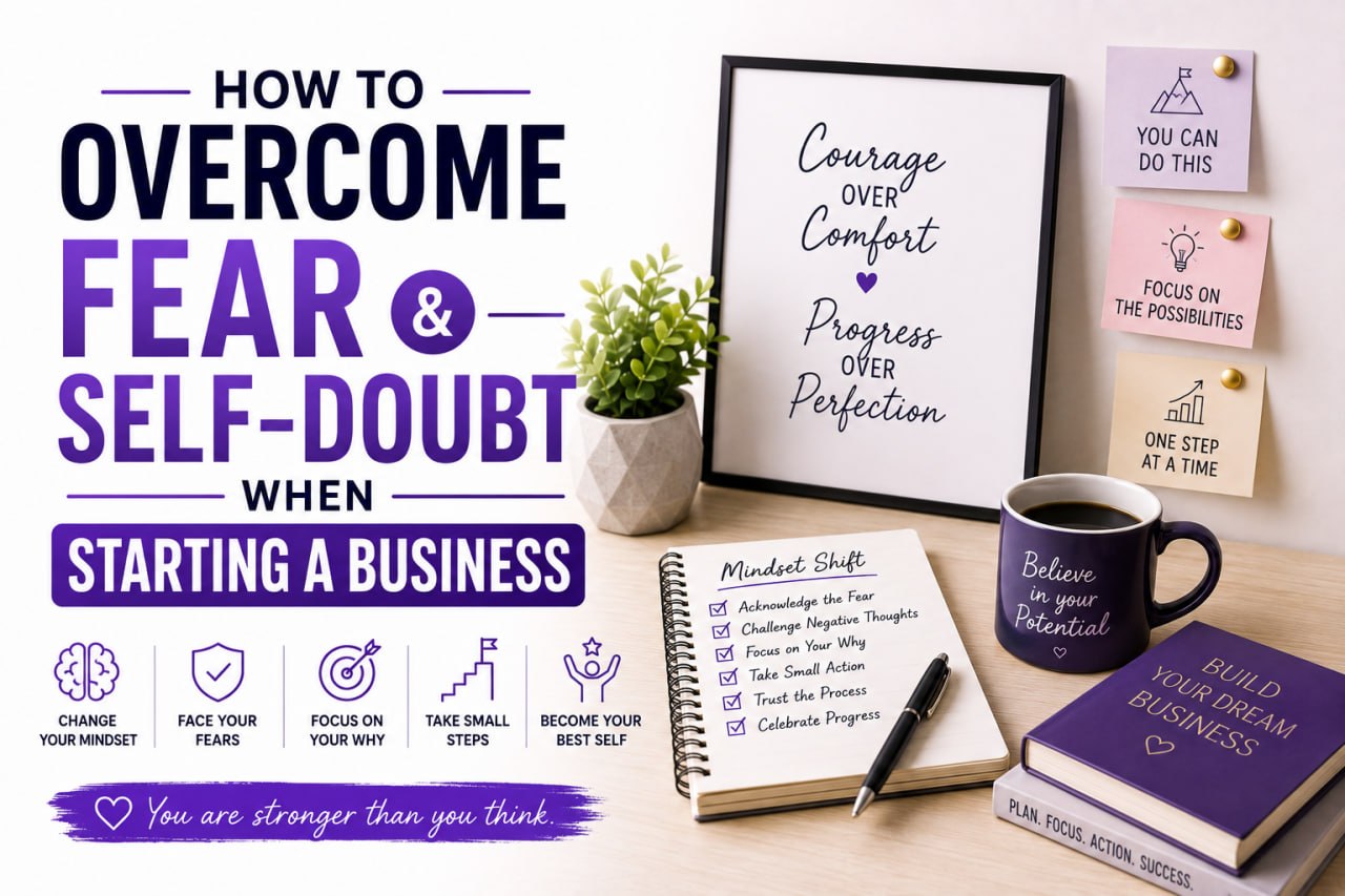 How to Overcome Fear and Self-Doubt When Starting a Business