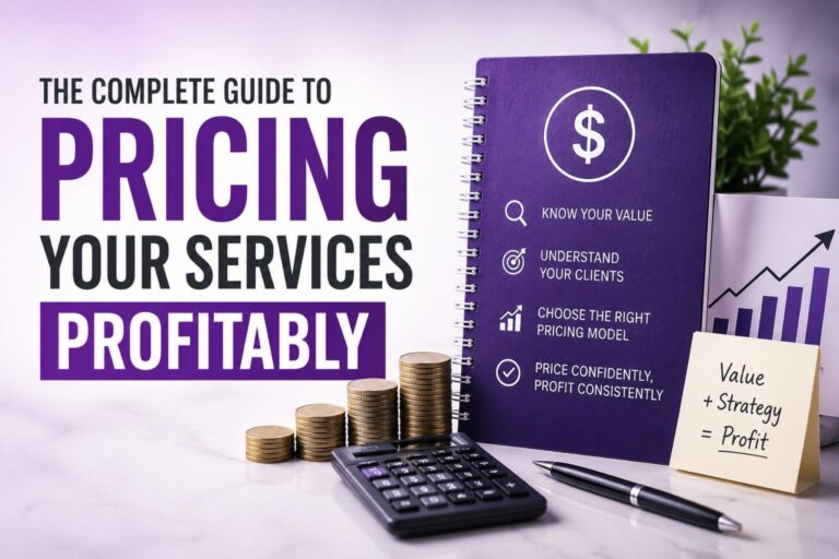 The Complete Guide to Pricing Your Services Profitably