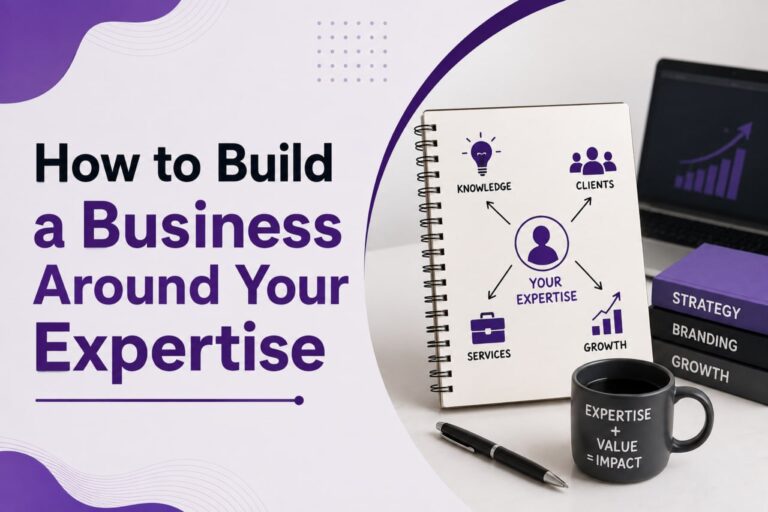 How to Build a Business Around Your Expertise Without Starting From Scratch