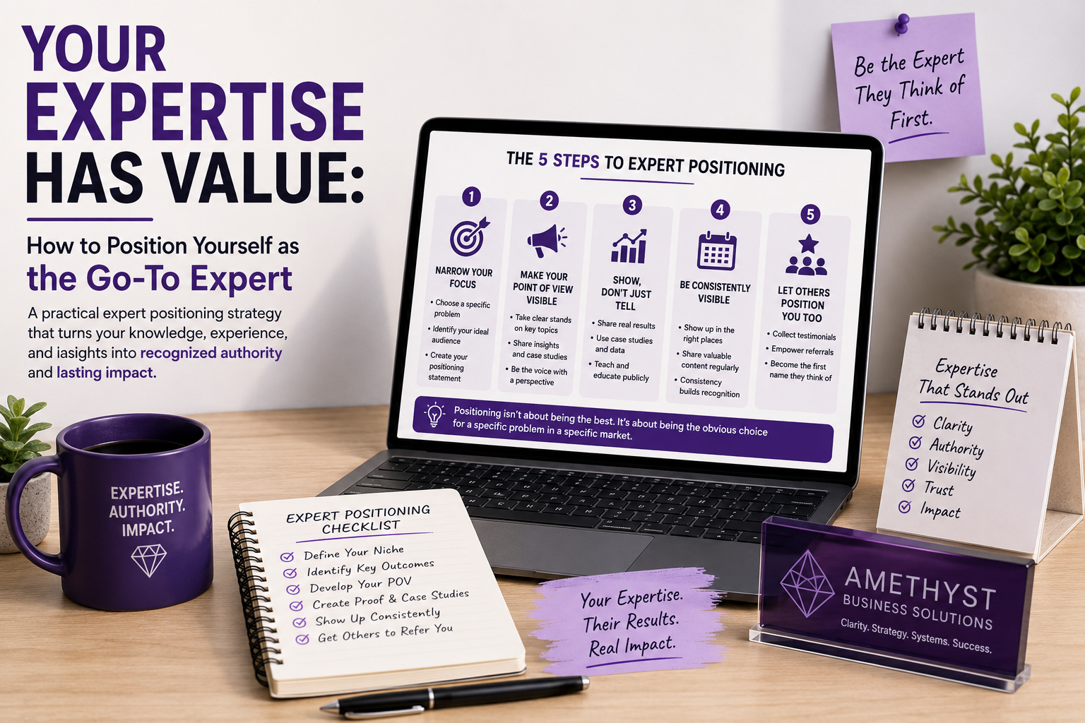 Your Expertise Has Value: How to Position Yourself as the Go-To Expert